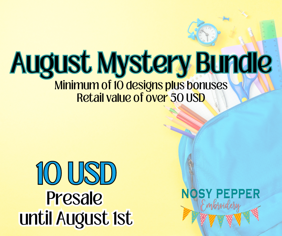 August 2024 Mystery Bundle--PLEASE READ