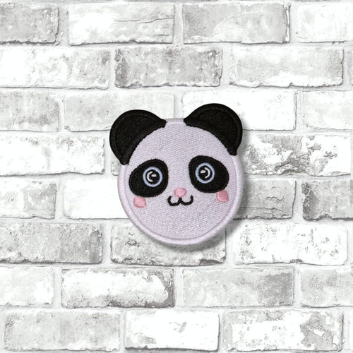 Panda patch Nov 24 Mystery Bundle machine embroidery design DIGITAL DOWNLOAD