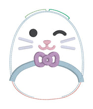 Load image into Gallery viewer, Easter Bunny stuffie (6 sizes included) machine embroidery design DIGITAL DOWNLOAD