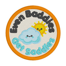 Load image into Gallery viewer, Even Baddies patch (2 sizes included) machine embroidery design DIGITAL DOWNLOAD