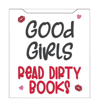 Load image into Gallery viewer, Good Girls reader sleeve (3 sizes included) machine embroidery design DIGITAL DOWNLOAD