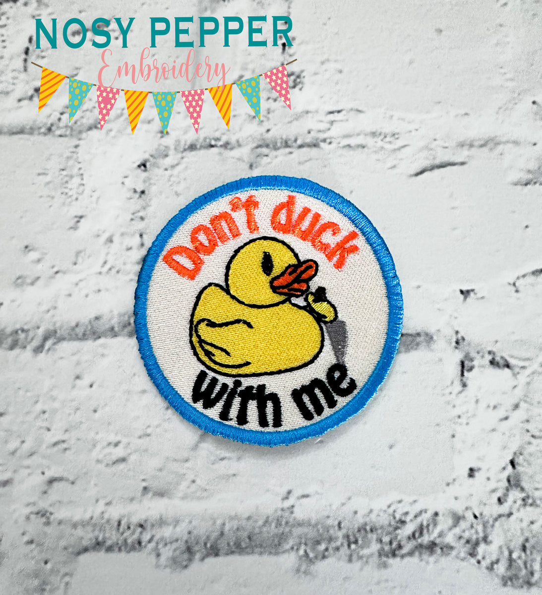 Don't Duck With Me patch May 2024 Mystery Bundle (2 sizes included) ma ...