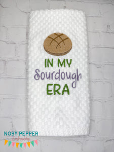 Sourdough Era sketchy machine embroidery design (4 sizes included) DIGITAL DOWNLOAD