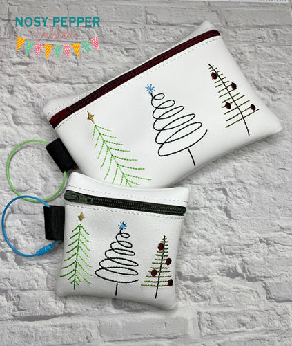 Whimsical Tree ITH Bag embroidery design (5 sizes available) DIGITAL DOWNLOAD