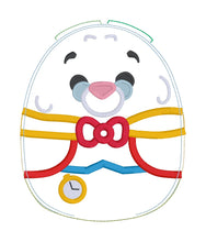 Load image into Gallery viewer, White Rabbit stuffie (5 sizes included) machine embroidery design DIGITAL DOWNLOAD