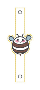 Cute Bees Shoe Charm machine embroidery design single and multi files (3 versions included) DIGITAL DOWNLOAD