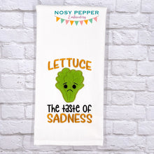 Load image into Gallery viewer, Lettuce Applique machine embroidery design (4 sizes included) DIGITAL DOWNLOAD