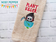 Load image into Gallery viewer, Plant Killer embroidery design (5 sizes included) DIGITAL DOWNLOAD