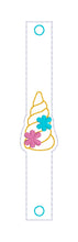 Load image into Gallery viewer, Unicorn Shoe Charm machine embroidery design single and multi files (3 versions included) DIGITAL DOWNLOAD