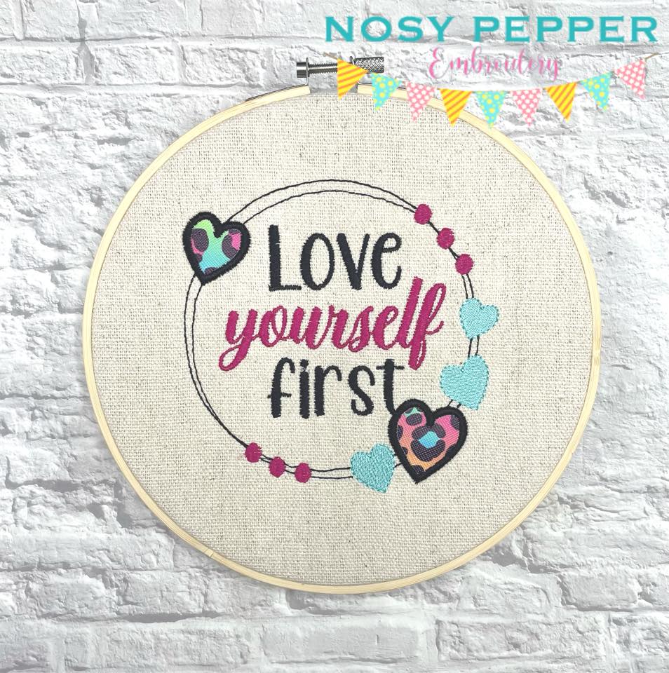 Love Yourself • Embroidery Pattern | MONA.kollektiv