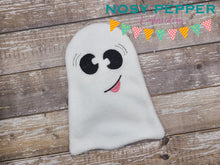 Load image into Gallery viewer, Ghost stuffy ITH design (5 sizes included) machine embroidery design DIGITAL DOWNLOAD