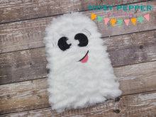 Load image into Gallery viewer, Ghost stuffy ITH design (5 sizes included) machine embroidery design DIGITAL DOWNLOAD