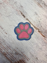 Load image into Gallery viewer, Paw Patch (2 sizes included) machine embroidery design DIGITAL DOWNLOAD