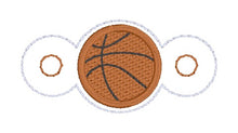 Load image into Gallery viewer, Basketball Shoe Charm machine embroidery design (3 versions included) DIGITAL DOWNLOAD