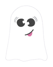 Load image into Gallery viewer, Ghost stuffy ITH design (5 sizes included) machine embroidery design DIGITAL DOWNLOAD