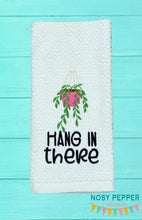 Load image into Gallery viewer, Hang In There machine embroidery design (4 sizes included) DIGITAL DOWNLOAD