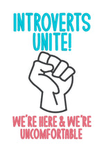 Load image into Gallery viewer, Introverts Unite machine embroidery design (4 sizes included) DIGITAL DOWNLOAD