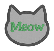 Load image into Gallery viewer, Cat patch set machine embroidery design DIGITAL DOWNLOAD